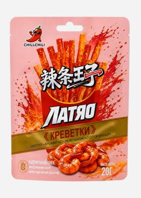 Снеки пшеничные со вкусом «Креветки» 20 г