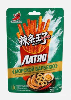 Снеки пшеничные со вкусом «Морской барбекю» 20 г