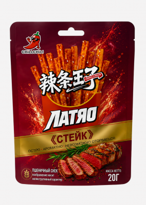 Снеки пшеничные со вкусом «Стейк» 20 г